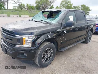 2018 Ford F-150 XL with VIN 1FTEW1E56JKF92265, listed as a IAAI auction lot 42285305 with 95,712 mi miles and . Bid and sale history available at DreamBid. Image 17.