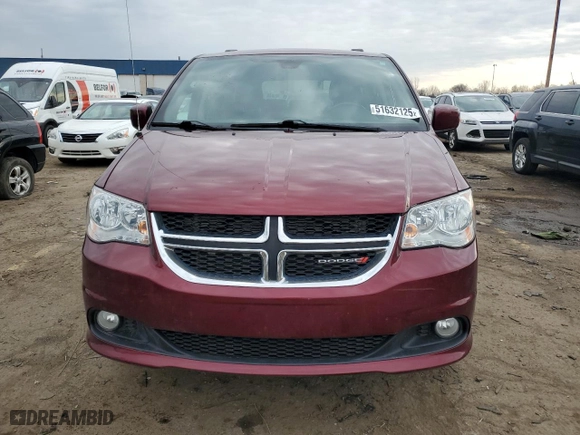 2020 Dodge Grand Caravan SXT with VIN 2C4RDGCGXLR161155, listed as a Copart auction lot 51632125 with 80,033 mi miles and Clean Title. Bid and sale history available at carsss.com. Image 5.