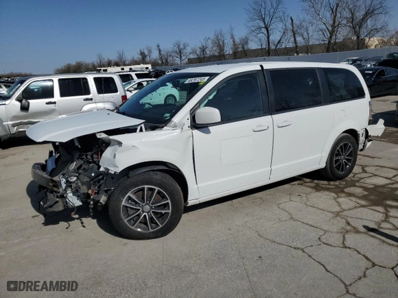 2018 Dodge Grand Caravan SE Plus with VIN 2C4RDGBG9JR156379, listed as a Copart auction lot 48297245 with 98,274 mi miles and Salvage Title. Bid and sale history available at carsss.com. Image 1.