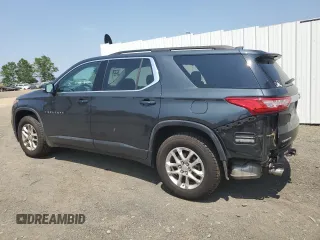 2019 Chevrolet Traverse LT Cloth with VIN 1GNERGKW5KJ300739, listed as a Copart auction lot 59311695 with 91,741 mi miles and Salvage title. Bid and sale history available at DreamBid. Image 2.