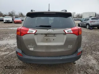 2014 Toyota RAV4 XLE with VIN JTMRFREV8ED091906, listed as a Copart auction lot 52338795 with 141,725 mi miles and Salvage Title. Bid and sale history available at carsss.com. Image 6.
