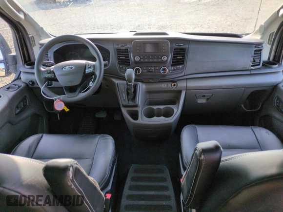 2021 Ford Transit Passenger XL with VIN 1FBAX2C87MKA31418, listed as a Copart auction lot 47065435 with 110,681 mi miles and Salvage Title. Bid and sale history available at DreamBid. Image 8.
