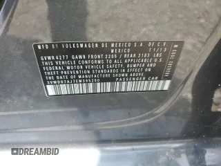 2014 Volkswagen Jetta SE z VIN 3VWD07AJ7EM395250, wystawiony jako Copart lot #65821005 z przebiegiem 155 293 mil mil oraz Czysty tytuł • Clean title. Historia ofert i sprzedaży dostępna na DreamBid. Obrazek 12.