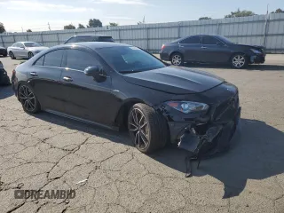 2021 Mercedes-Benz CLA with VIN W1K5J5BBXMN214717, listed as a Copart auction lot 66010264 with 45,742 mi miles and Salvage Title. Bid and sale history available at carsss.com. Image 4.