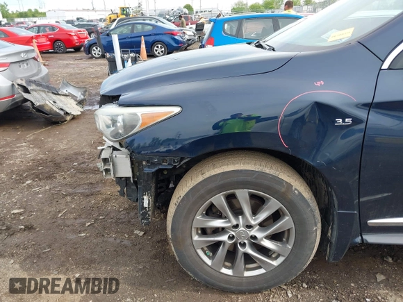 2015 Infiniti QX60 z VIN 5N1AL0MM3FC521001, wystawiony jako IAAI lot #42188337 z przebiegiem 138 266 mil mil oraz . Historia ofert i sprzedaży dostępna na DreamBid. Obrazek 6.
