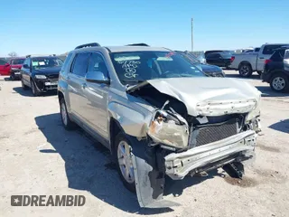 2013 GMC Terrain SLE with VIN 2GKALSEK4D6286857, listed as a IAAI auction lot 41727349 with 107,727 mi miles. Bid and sale history available at carsss.com. Image 1.