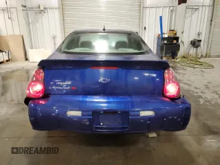2005 Chevrolet Monte Carlo LS with VIN 2G1WW12EX59223305, listed as a Copart auction lot 83186774 with 157,494 mi miles and Salvage Title. Bid and sale history available at carsss.com. Image 6.