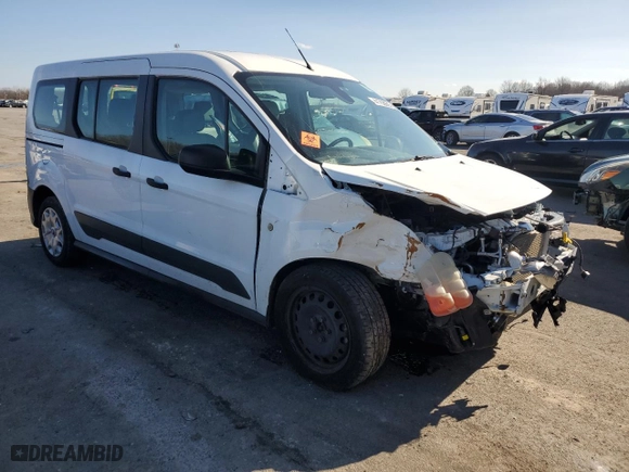 2018 Ford Transit Connect Wagon XL with VIN NM0GS9E72J1365534, listed as a Copart auction lot 41708605 with 58,807 mi miles and Salvage Title. Bid and sale history available at carsss.com. Image 4.