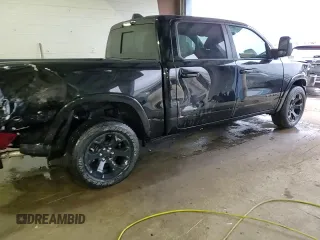 2025 Ram 1500 Big Horn with VIN 1C6SRFFPXSN511220, listed as a Copart auction lot 44011285 with 20,861 mi miles and Salvage Title. Bid and sale history available at carsss.com. Image 13.