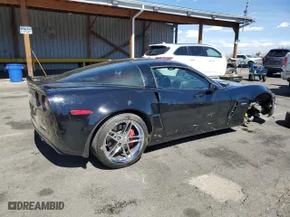 2008 Chevrolet Corvette Z06 with VIN 1G1YY26EX85121524, listed as a Copart auction lot 50619465 with 0 mi miles and Salvage Title. Bid and sale history available at carsss.com. Image 3.