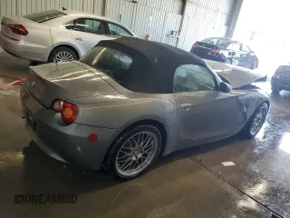 2003 BMW Z4 3.0i with VIN 4USBT53433LU00627, listed as a Copart auction lot 59109725 with 96,421 mi miles and Salvage title. Bid and sale history available at DreamBid. Image 3.