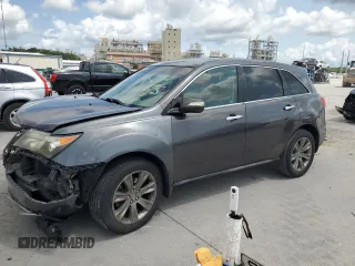 2011 Acura MDX with VIN 2HNYD2H20BH500130, listed as a Copart auction lot 59684785 with 212,375 mi miles and Salvage title. Bid and sale history available at DreamBid. Image 1.