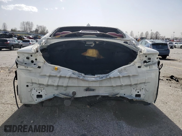 2017 Infiniti Q60 Red Sport 400 with VIN JN1FV7EL2HM700875, listed as a Copart auction lot 47393185 with Not provided miles and Salvage title. Bid and sale history available at DreamBid. Image 6.