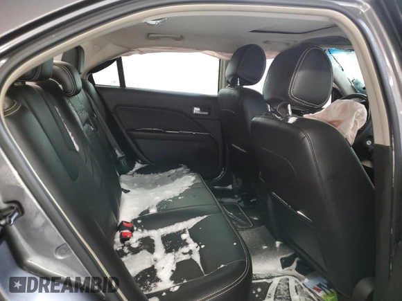 2012 Ford Fusion SEL with VIN 3FAHP0JA1CR315809, listed as a Copart auction lot 46447445 with Not Provided miles and Salvage Title. Bid and sale history available at carsss.com. Image 10.