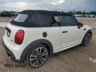 2023 MINI Convertible John Cooper Works with VIN WMW63DL0XP3P70734, listed as a Copart auction lot 76761254 with 0 mi miles and Non Repairable. Bid and sale history available at carsss.com. Image 3.