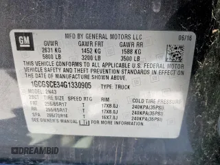 2016 Chevrolet Colorado 2WD LT с VIN 1GCGSCE34G1330905, выставлен на аукционе Copart как лот 54059095 с пробегом 82 076 миль миль и Чистый • Clean title. История ставок и продаж доступна на DreamBid. Изображение 12.