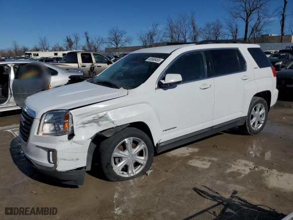 2017 GMC Terrain SLE with VIN 2GKALNEK1H6298620, listed as a Copart auction lot 45508455 with 98,271 mi miles and Salvage Title. Bid and sale history available at carsss.com. Image 1.