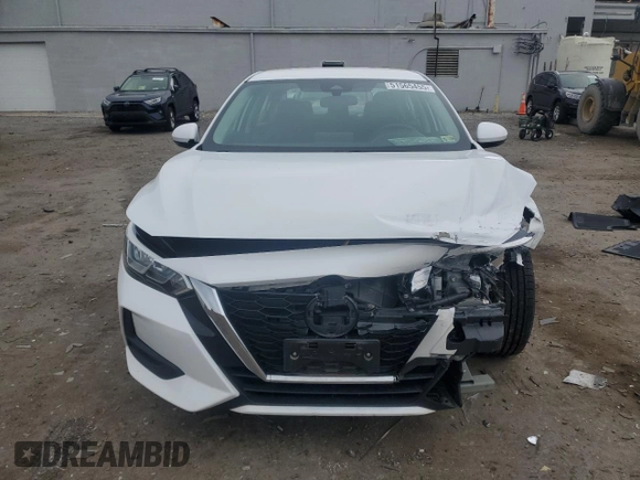 2020 Nissan Sentra SV with VIN 3N1AB8CV9LY267140, listed as a Copart auction lot 51565455 with 63,256 mi miles and Salvage Title. Bid and sale history available at DreamBid. Image 5.