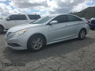 2014 Hyundai Sonata GLS with VIN 5NPEB4AC7EH852646, listed as a Copart auction lot 48745895 with 163,785 mi miles and Salvage Title. Bid and sale history available at carsss.com. Image 1.