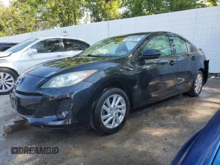 2012 Mazda 3 i Touring with VIN JM1BL1V73C1608959, listed as a Copart auction lot 63812824 with 109,852 mi miles and Salvage title. Bid and sale history available at DreamBid. Image 1.