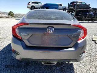 2020 Honda Civic Sedan Sport with VIN 19XFC2F81LE001535, listed as a Copart auction lot 49514835 with 86,974 mi miles and Salvage Title. Bid and sale history available at carsss.com. Image 6.