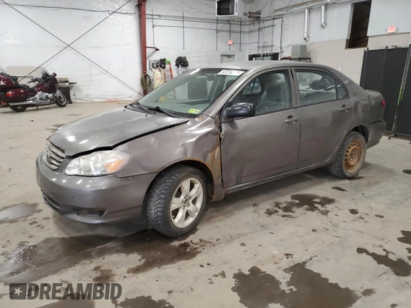 2004 Toyota Corolla CE with VIN 1NXBR32EX4Z225593, listed as a Copart auction lot 52224335 with Not Provided miles and Clean Title. Bid and sale history available at DreamBid. Image 1.