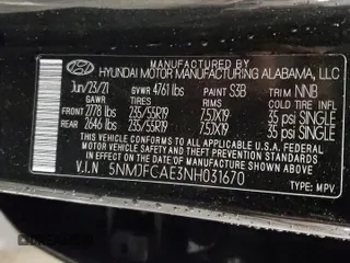 2022 Hyundai Tucson SEL with VIN 5NMJFCAE3NH031670, listed as a Copart auction lot 51646935 with 26,721 mi miles and Salvage Title. Bid and sale history available at DreamBid. Image 16.