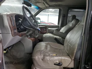2001 Chevrolet Express Cargo Van YF7 Upfitter with VIN 1GBFG15R011219236, listed as a Copart auction lot 53310835 with 0 mi miles and Clean Title. Bid and sale history available at carsss.com. Image 7.