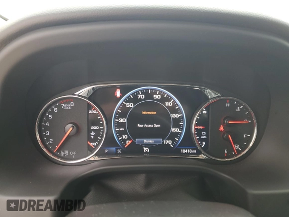 2023 GMC Acadia Denali with VIN 1GKKNXLS5PZ139776, listed as a Copart auction lot 55449835 with 18,418 mi miles and Salvage title. Bid and sale history available at DreamBid. Image 9.