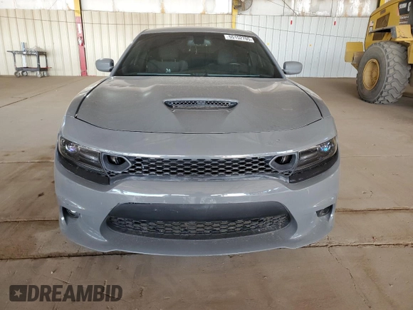 2019 Dodge Charger Scat Pack with VIN 2C3CDXGJ7KH697114, listed as a Copart auction lot 55152705 with 47,322 mi miles and Clean Title. Bid and sale history available at DreamBid. Image 5.