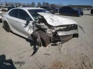 2019 Toyota Camry LE with VIN 4T1B11HK1KU828647, listed as a Copart auction lot 46884115 with 139,609 mi miles and Salvage Title. Bid and sale history available at carsss.com. Image 10.