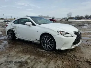 2017 Lexus RC 350 with VIN JTHSE5BC1H5007504, listed as a Copart auction lot 46390685 with 98,959 mi miles and Salvage title. Bid and sale history available at DreamBid. Image 11.