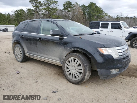 2008 Ford Edge Limited with VIN 2FMDK49C88BA98474, listed as a Copart auction lot 47703155 with 214,960 mi miles and Salvage Title. Bid and sale history available at carsss.com. Image 4.