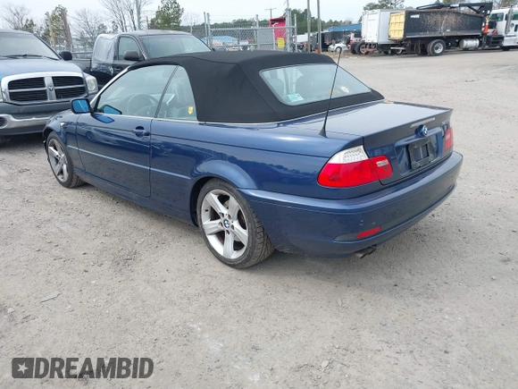 2004 BMW 3 Series 325Ci with VIN WBABW33434PG98463, listed as a IAAI auction lot 41717920 with 83,424 mi miles. Bid and sale history available at carsss.com. Image 3.