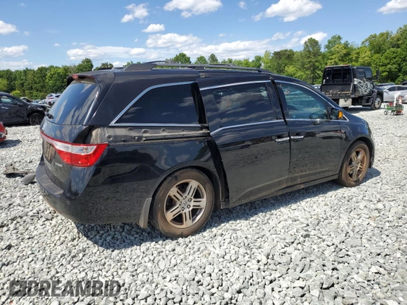 2011 Honda Odyssey Touring с VIN 5FNRL5H95BB011577, выставлен на аукционе Copart как лот 58445085 с пробегом 150 797 миль миль и Чистый • Clean title. История ставок и продаж доступна на DreamBid. Изображение 3.
