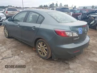 2012 Mazda 3 i Touring with VIN JM1BL1V78C1599384, listed as a IAAI auction lot 41632150 with 163,251 mi miles and . Bid and sale history available at carsss.com. Image 3.