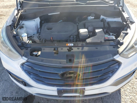 2018 Hyundai Santa Fe Sport 2.4L with VIN 5XYZTDLB1JG547244, listed as a Copart auction lot 83844214 with NaN miles and Salvage Title. Bid and sale history available at carsss.com. Image 11.