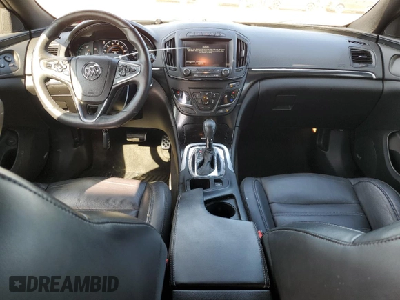 2015 Buick Regal GS with VIN 2G4GT5GX8F9120161, listed as a Copart auction lot 44225515 with 137,437 mi miles and Salvage Title. Bid and sale history available at DreamBid. Image 8.