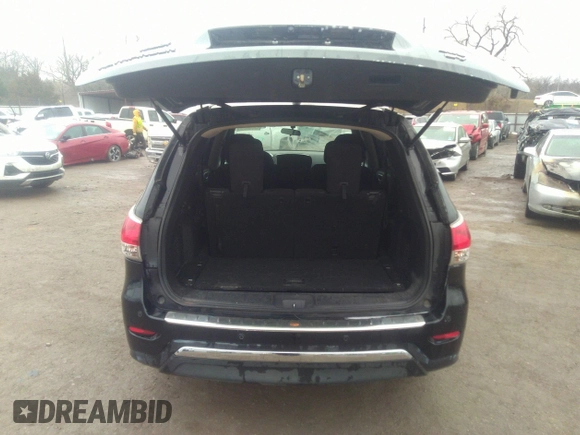 2014 Nissan Pathfinder SL with VIN 5N1AR2MM7EC718018, listed as a IAAI auction lot 41491505 with 153,343 mi miles and . Bid and sale history available at carsss.com. Image 17.