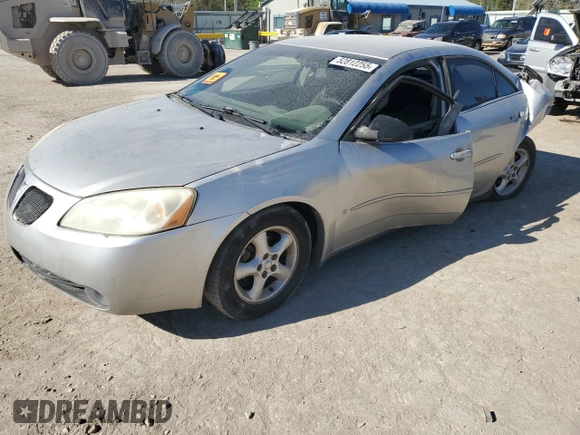 2006 Pontiac G6 1SV z VIN 1G2ZF55B164196954, wystawiony jako Copart lot #52812255 z przebiegiem Nie podano mil oraz Szkoda całkowita • Salvage title. Historia ofert i sprzedaży dostępna na DreamBid. Obrazek 1.