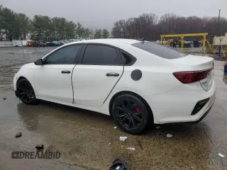 2021 Kia Forte LXS with VIN 3KPF24AD0ME348570, listed as a Copart auction lot 49876935 with 76,028 mi miles and Salvage Title. Bid and sale history available at DreamBid. Image 2.