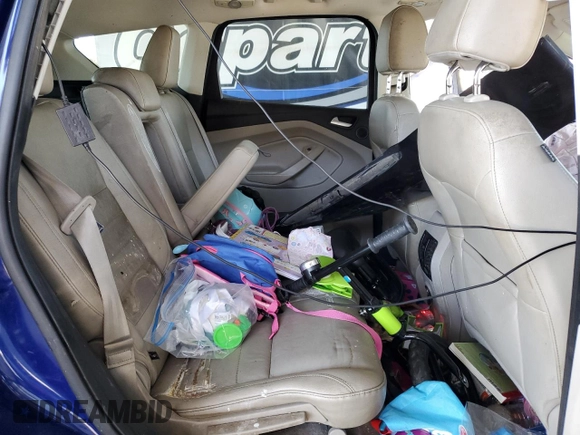 2013 Ford Escape SEL с VIN 1FMCU9H96DUD19857, выставлен на аукционе Copart как лот 62765005 с пробегом 164 395 миль миль и Списание • Salvage title. История ставок и продаж доступна на DreamBid. Изображение 10.