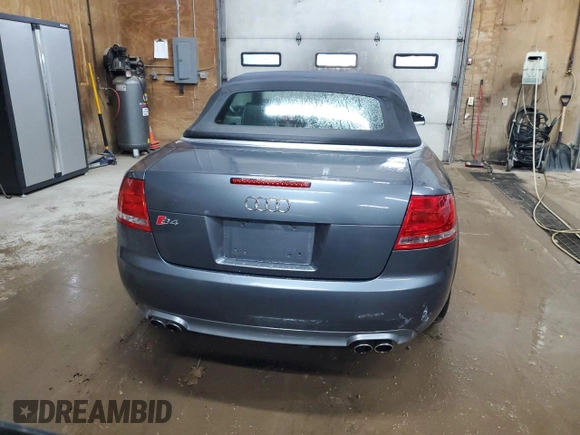 2007 Audi S4 with VIN WUARL48H27K901209, listed as a Copart auction lot 70796354 with 65,403 mi miles and Clean Title. Bid and sale history available at carsss.com. Image 6.