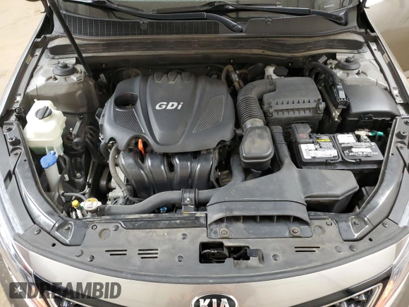 2015 Kia Optima LX with VIN 5XXGM4A78FG414351, listed as a Copart auction lot 52863865 with 104,518 mi miles and Salvage Title. Bid and sale history available at carsss.com. Image 13.