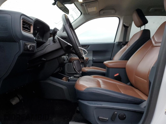 2022 Ford Maverick XL with VIN 3FTTW8F9XNRA69267, listed as a Copart auction lot 48227745 with 15,628 mi miles and Salvage Title. Bid and sale history available at DreamBid. Image 7.