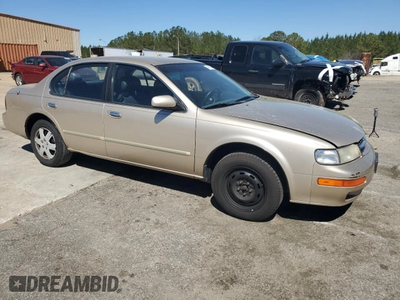 1997 Nissan Maxima GXE z VIN JN1CA21DXVT877062, wystawiony jako Copart lot #49411185 z przebiegiem 249 941 mil mil oraz Szkoda całkowita • Salvage title. Historia ofert i sprzedaży dostępna na DreamBid. Obrazek 4.