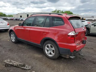 2007 BMW X3 3.0si with VIN WBXPC93447WF08350, listed as a Copart auction lot 55138105 with Not Provided miles and Non Repairable. Bid and sale history available at DreamBid. Image 2.