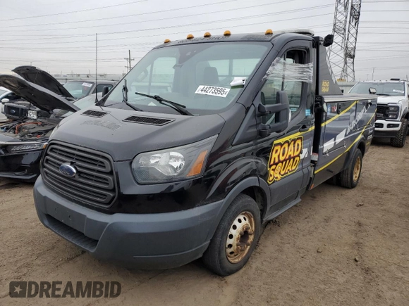 2015 Ford Transit with VIN 1FDBF6ZM5FKA33195, listed as a Copart auction lot 44273595 with 202,742 mi miles and Clean Title. Bid and sale history available at DreamBid. Image 1.