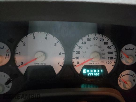 2006 Dodge 1500 SLT with VIN 3D7KS19D36G184729, listed as a Copart auction lot 52137315 with 177,122 mi miles and Clean Title. Bid and sale history available at carsss.com. Image 9.
