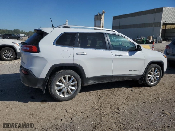 2016 Jeep Cherokee Limited with VIN 1C4PJMDS5GW187192, listed as a Copart auction lot 73031734 with 138,721 mi miles and Salvage Title. Bid and sale history available at carsss.com. Image 3.